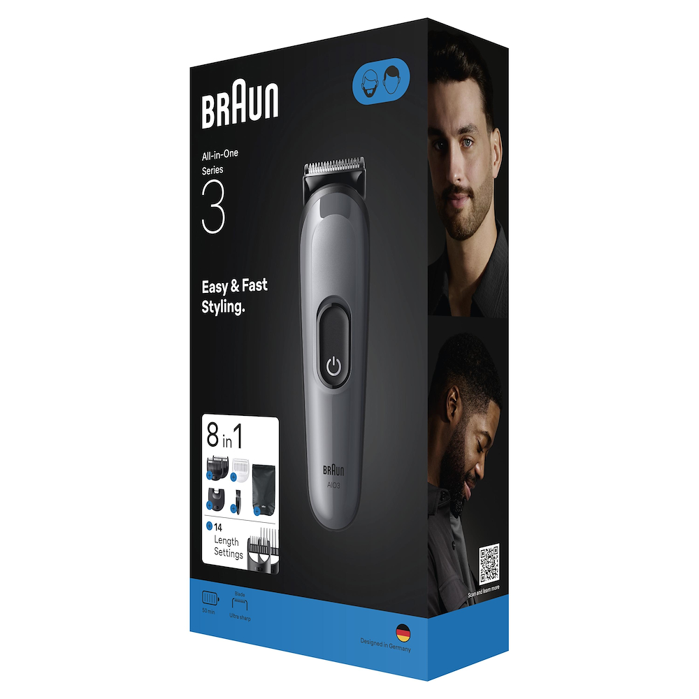 BRAUN AIO3540 - Braun All-In-One Trimmer Series 3 mit 8in1
