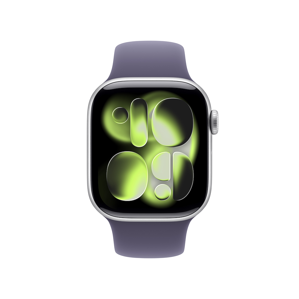 APPLE MEU74QL/A - Apple Watch 11 GPS Silber Lila