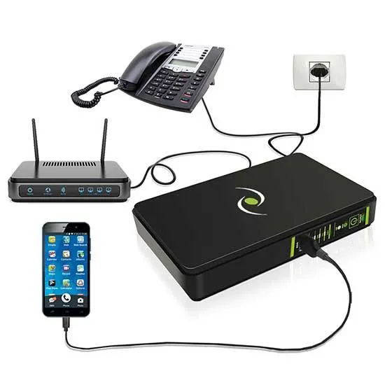 Tecnoware FGCERAPLDC252 - Kompakte DC-POE-USV