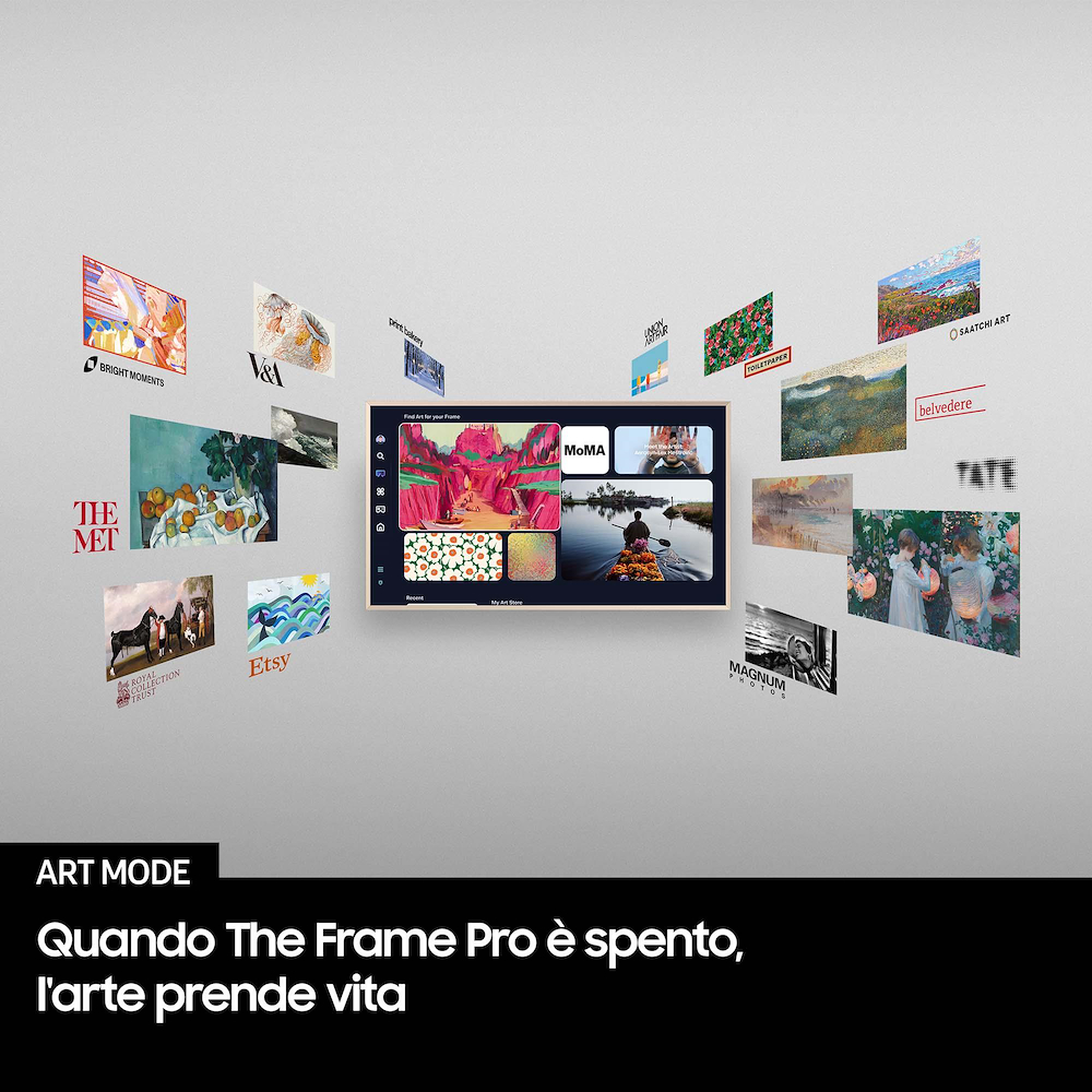 SAMSUNG QE65LS03FWUXZT - TV QLED 65" THE FRAME PRO