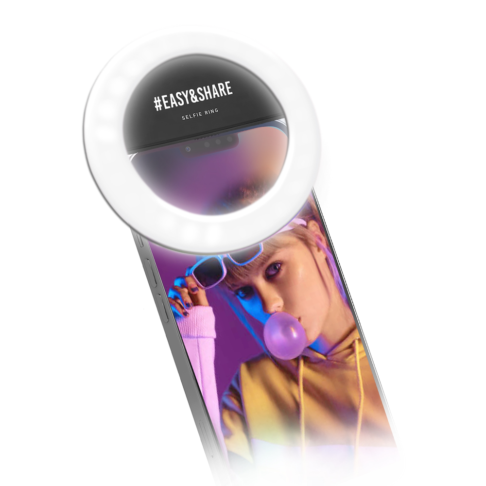 SBS TESELFIERINGLIGHT - Selfie Ringlicht für Smartphones
