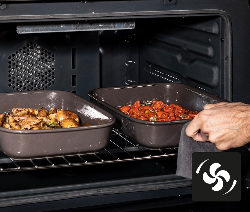 GLEM GAS DG96VI3 - 90CM Küchenherd mit Gas und Grill