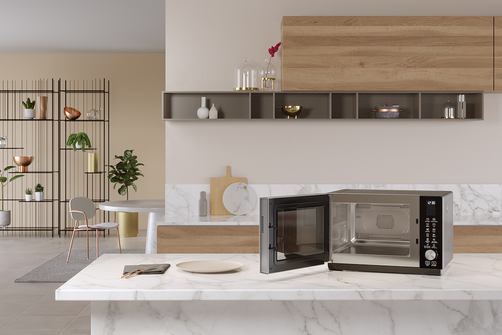 WHIRLPOOL MWF259SB - ExtraSpace Mikrowelle mit Grillfunktion 25L