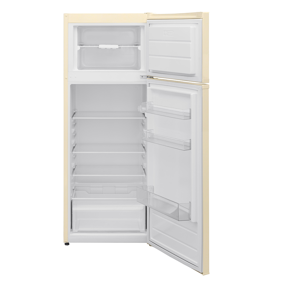SMARTWAY WVDP263SCE0 - Kühlschrank Doppeltür Beige