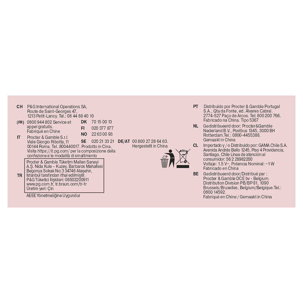 BRAUN FS1000 - Braun Face Mini Gesichtshaarentferner FS1000