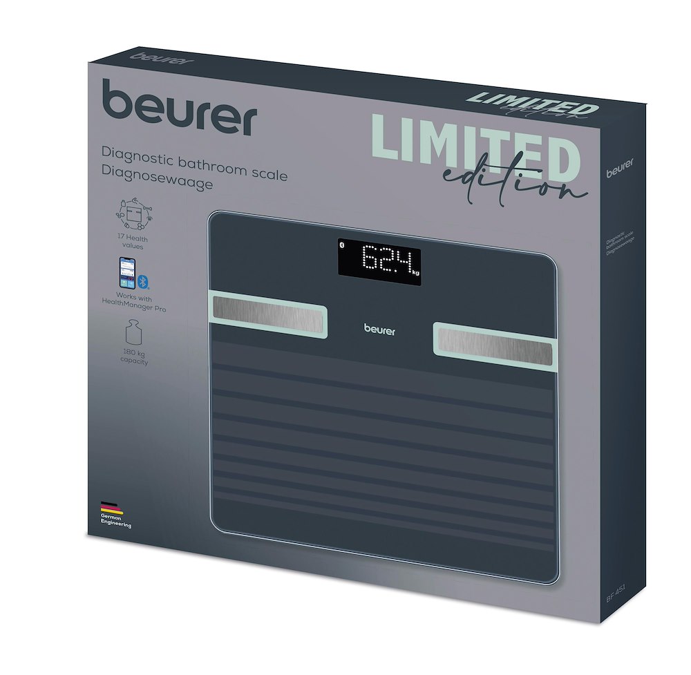 BEURER BF 451 LE 2026 - Bluetooth Diagnoswaage 180kg