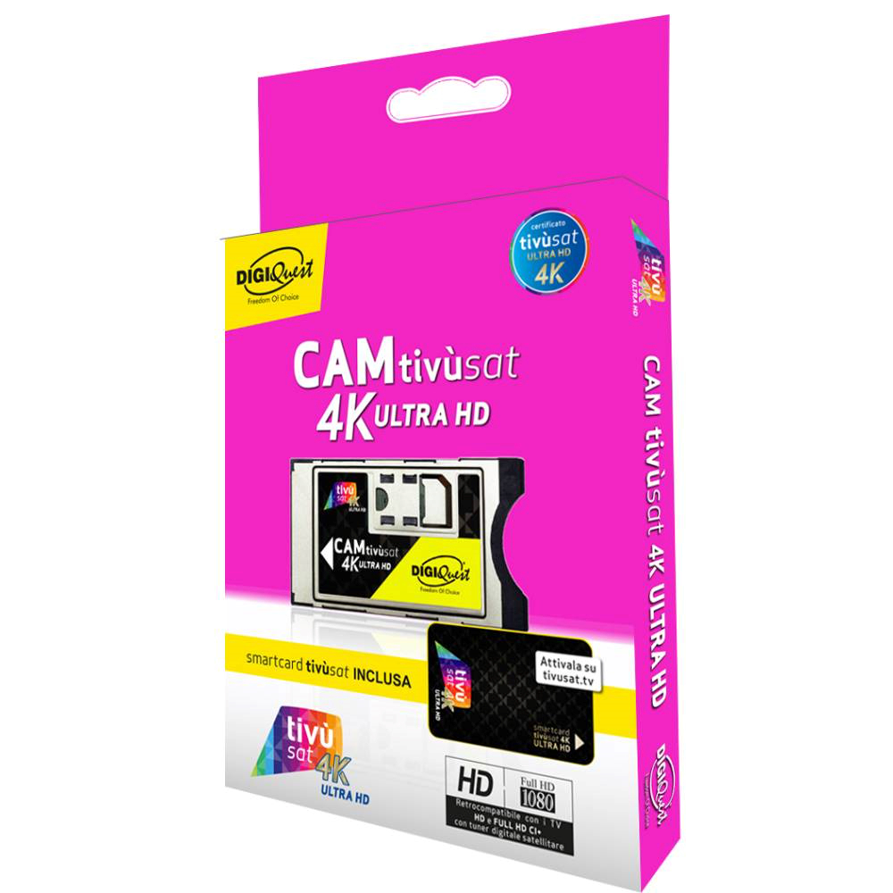 DIGIQUEST BUNDLETVSAT4K - Digiquest 4K Ultra HD CAM
