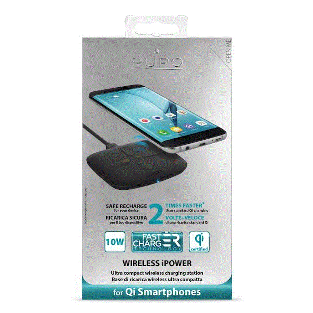 PURO FCCSQI2BLK - Wireless Ladegerät iPOWER