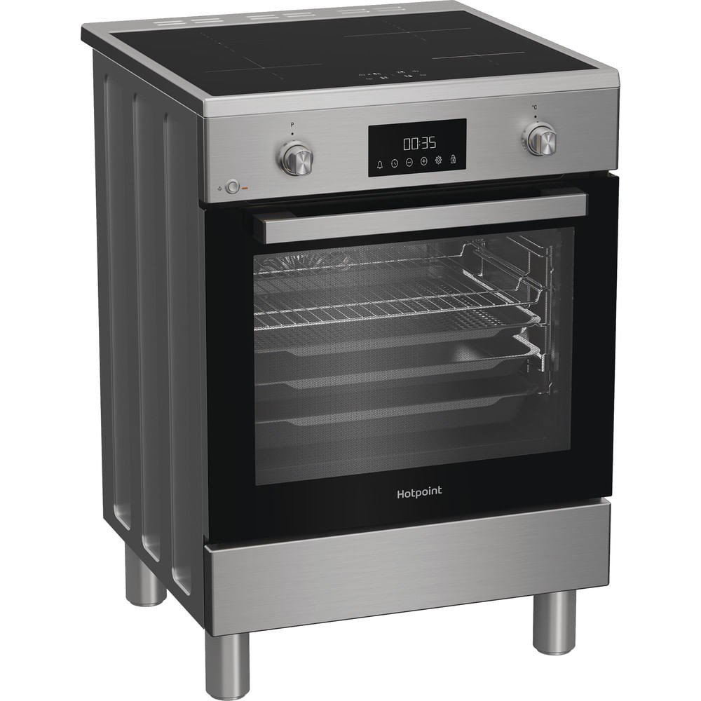 HOTPOINT-ARISTON H6I8LMSAX - Induktionsherd Inox
