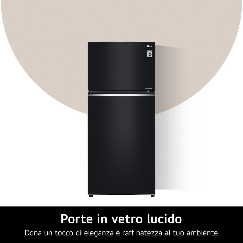 LG GTB744BMBED - Doppeltür Kühlschrank 506L Schwarz