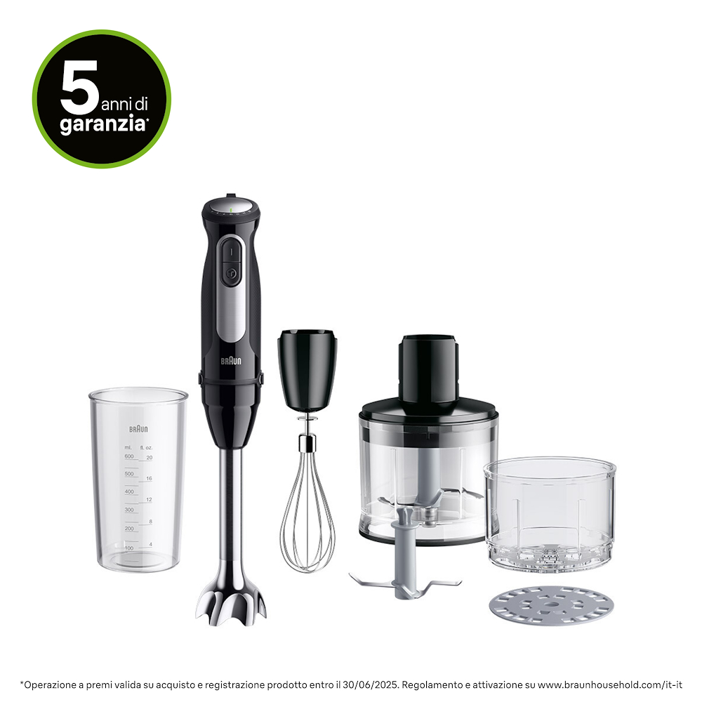 BRAUN MQ55254MBK - Multiquick 5 Handmixer 1000W