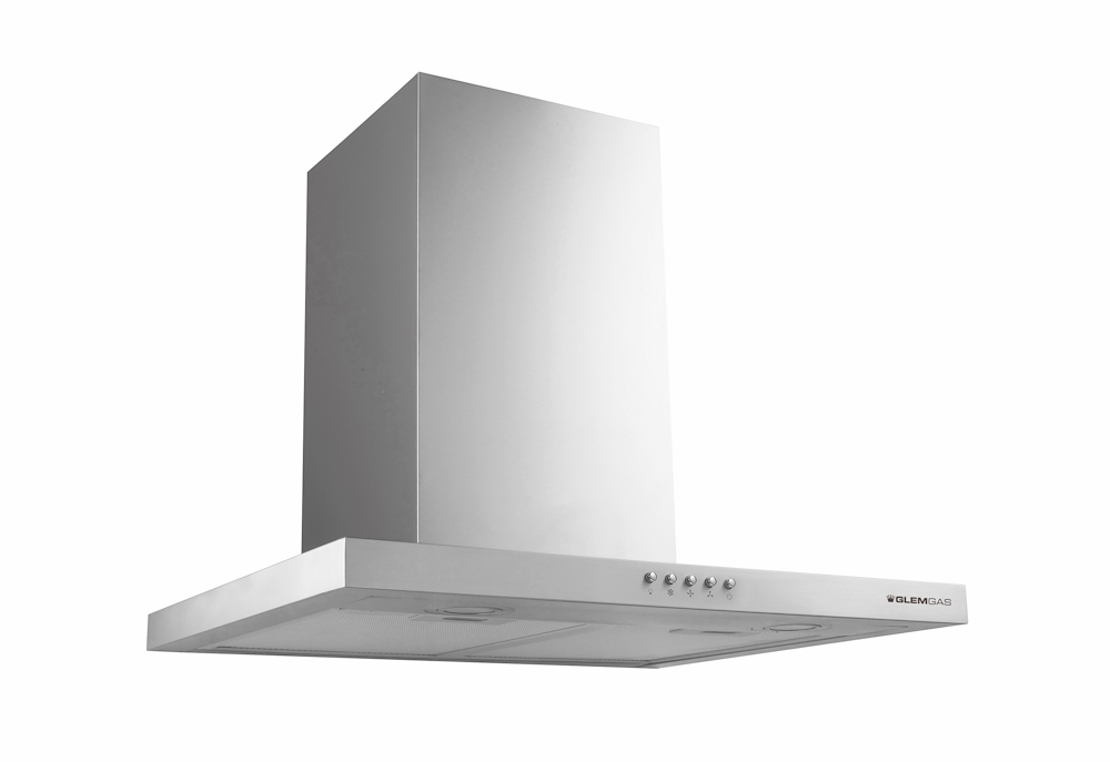 GLEM GAS GHB684IX - Wandhaube 60 cm Edelstahl 3 Stufen