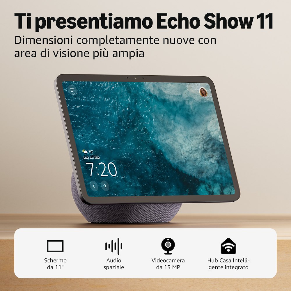 ECHO GRAPHITE - Echo Show 11 Smart-Display Graphit