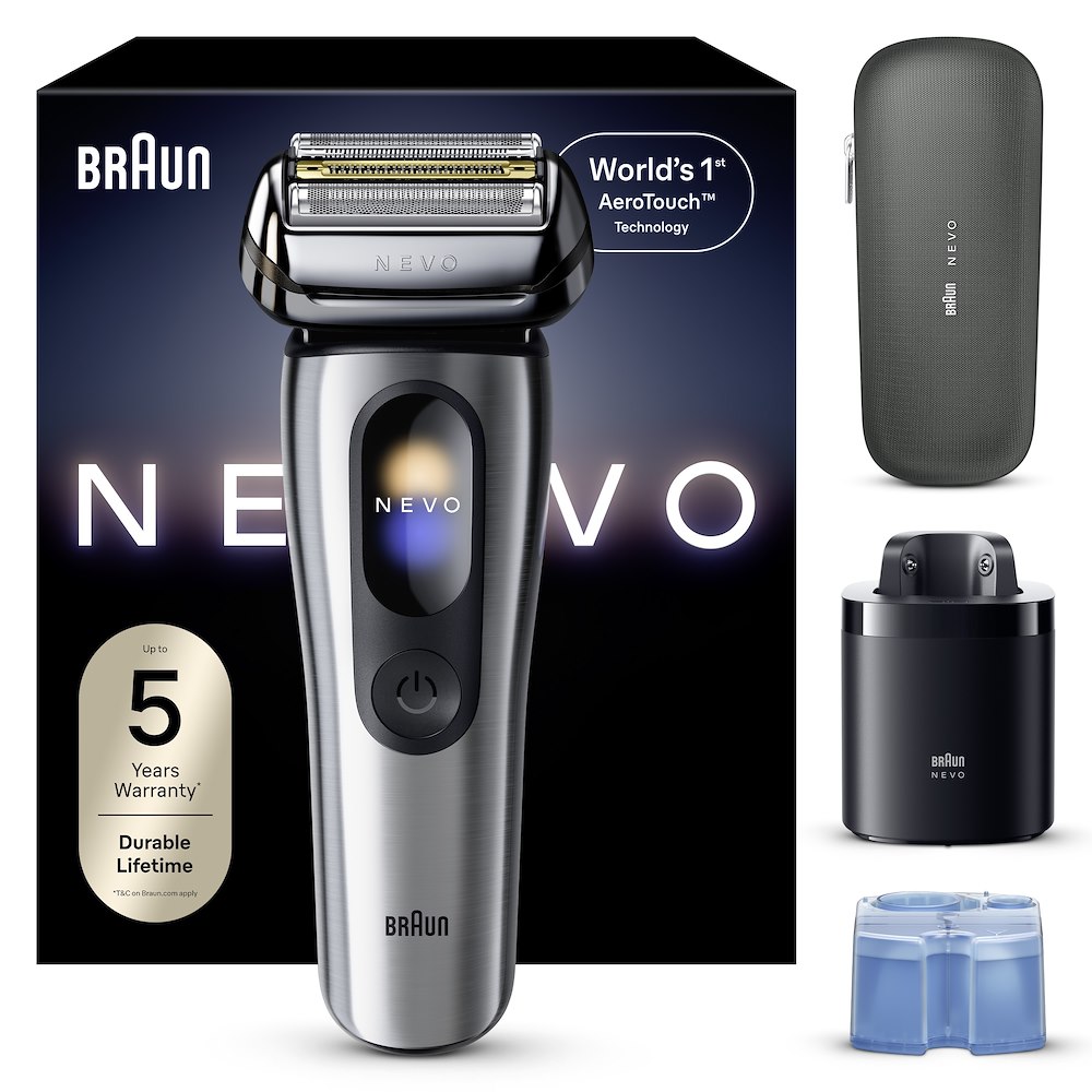 BRAUN NEVO11000C - Elektrischer Rasierer Silber