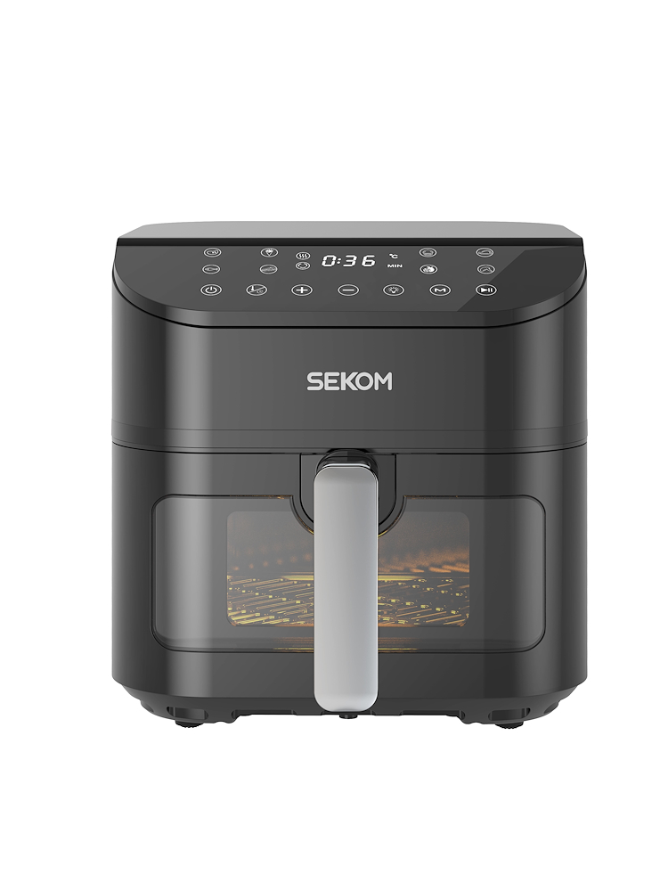 SEKOM SFA9010D - Digitale Heißluftfritteuse 1600W