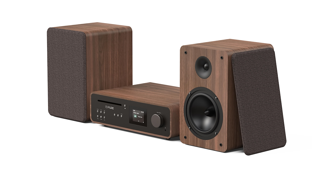 PURE 252808 - DAB+ Stereo Radio Elegantes Design