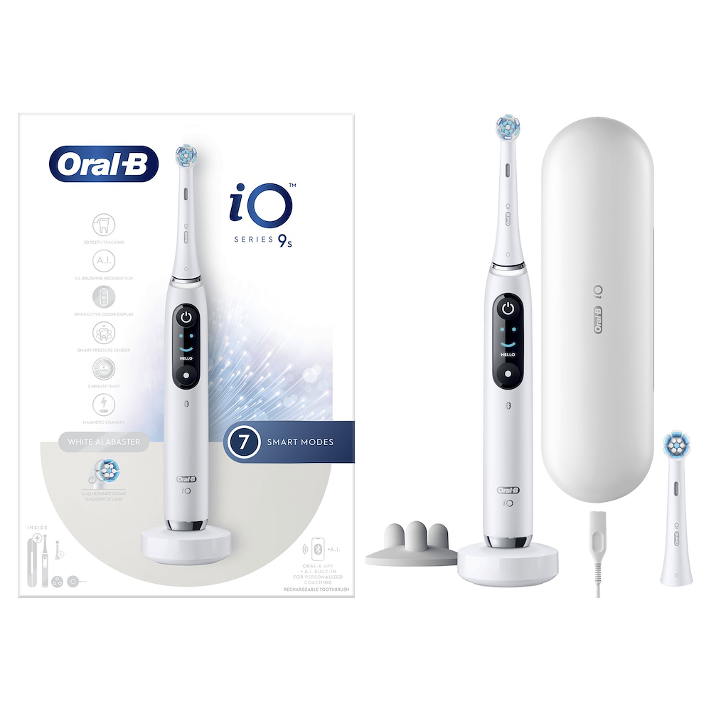 ORAL-B IO9SWHITE - Oral-B iO Series 9 Elektrische Zahnbürste White Alabaster