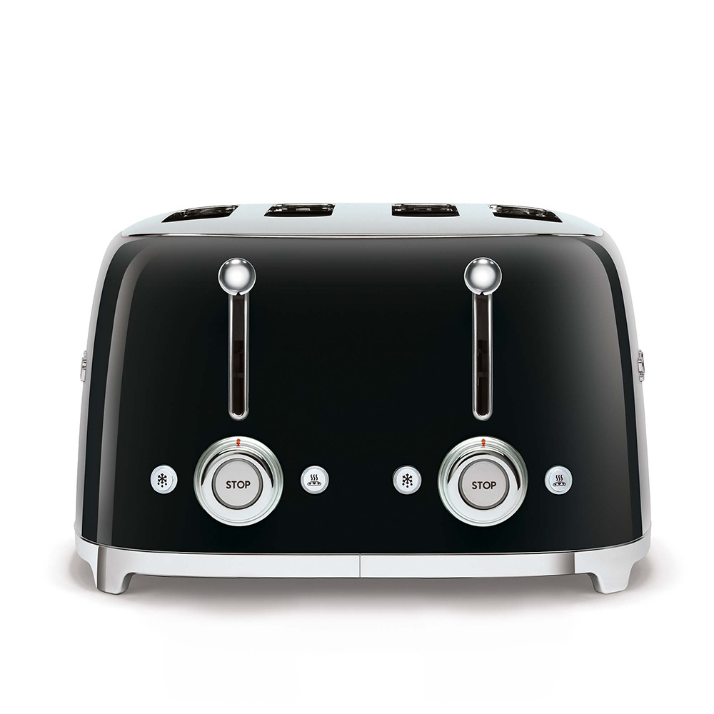 SMEG TSF03BLEU - 50's Style Toaster Schwarz