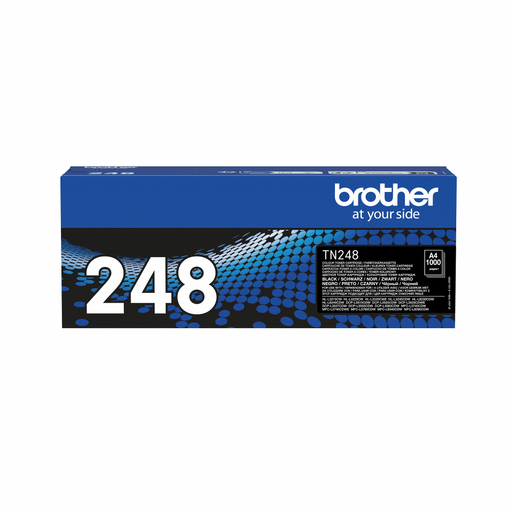 BROTHER TN248BK - Brother Toner Schwarz für 1000 Seiten