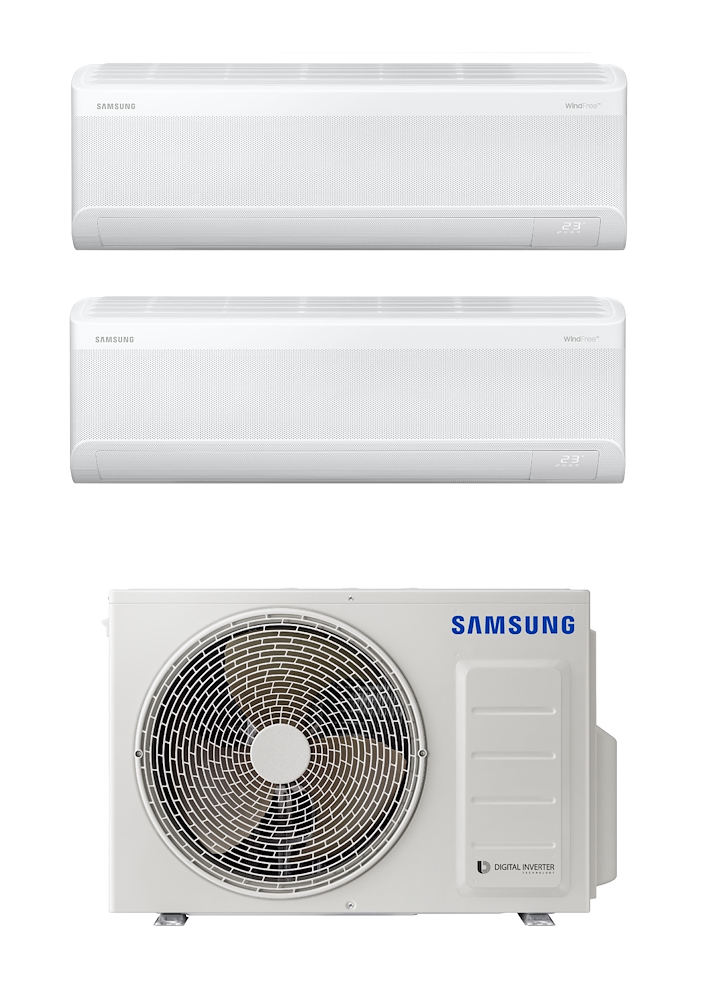SAMSUNG AJ040TX2535KITWINDFREECOM - Wind Free Dual Klimaanlage A+++ 2.5+3.5KW