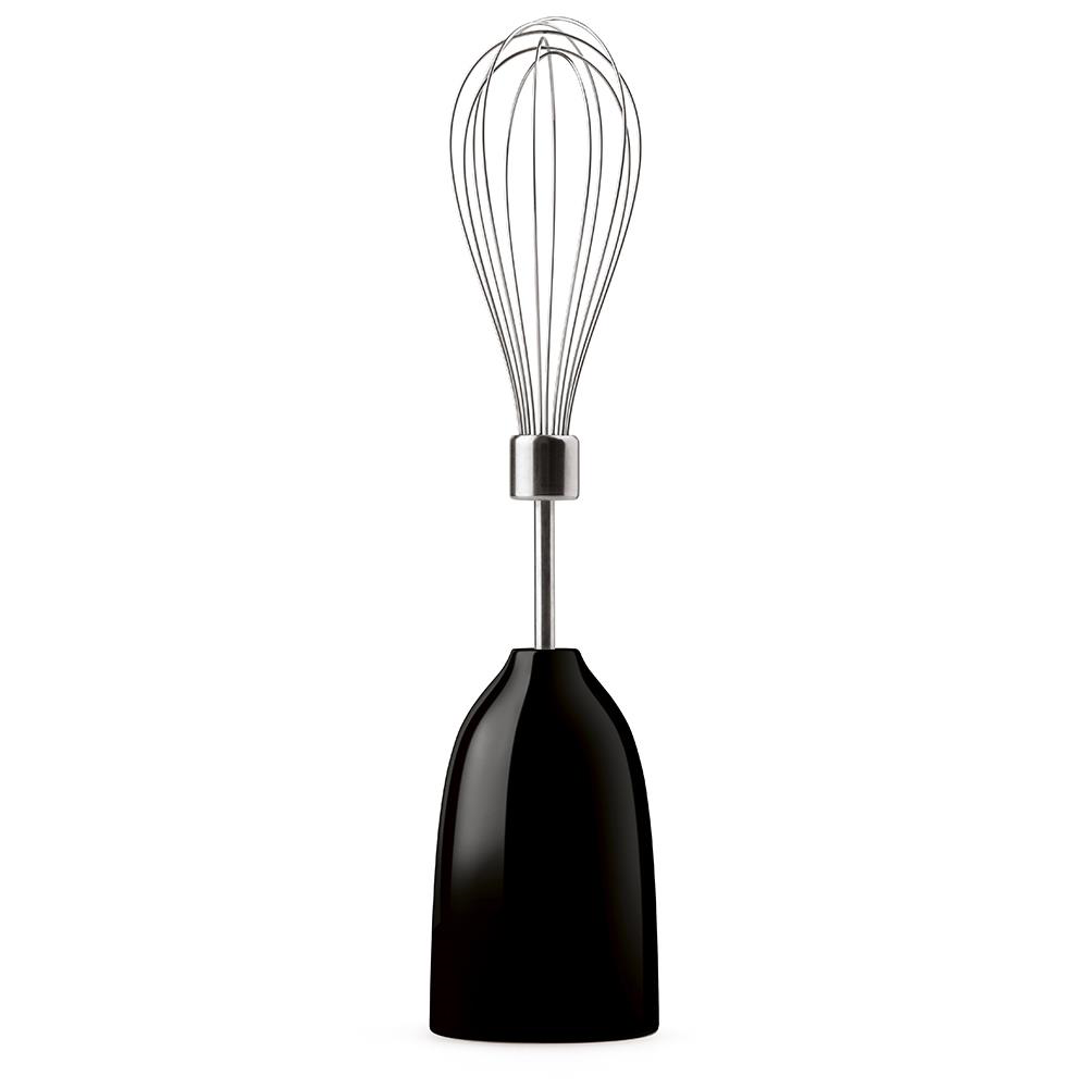 SMEG HBF03BLEU - Schwarz Stabmixer mit Zubehör
