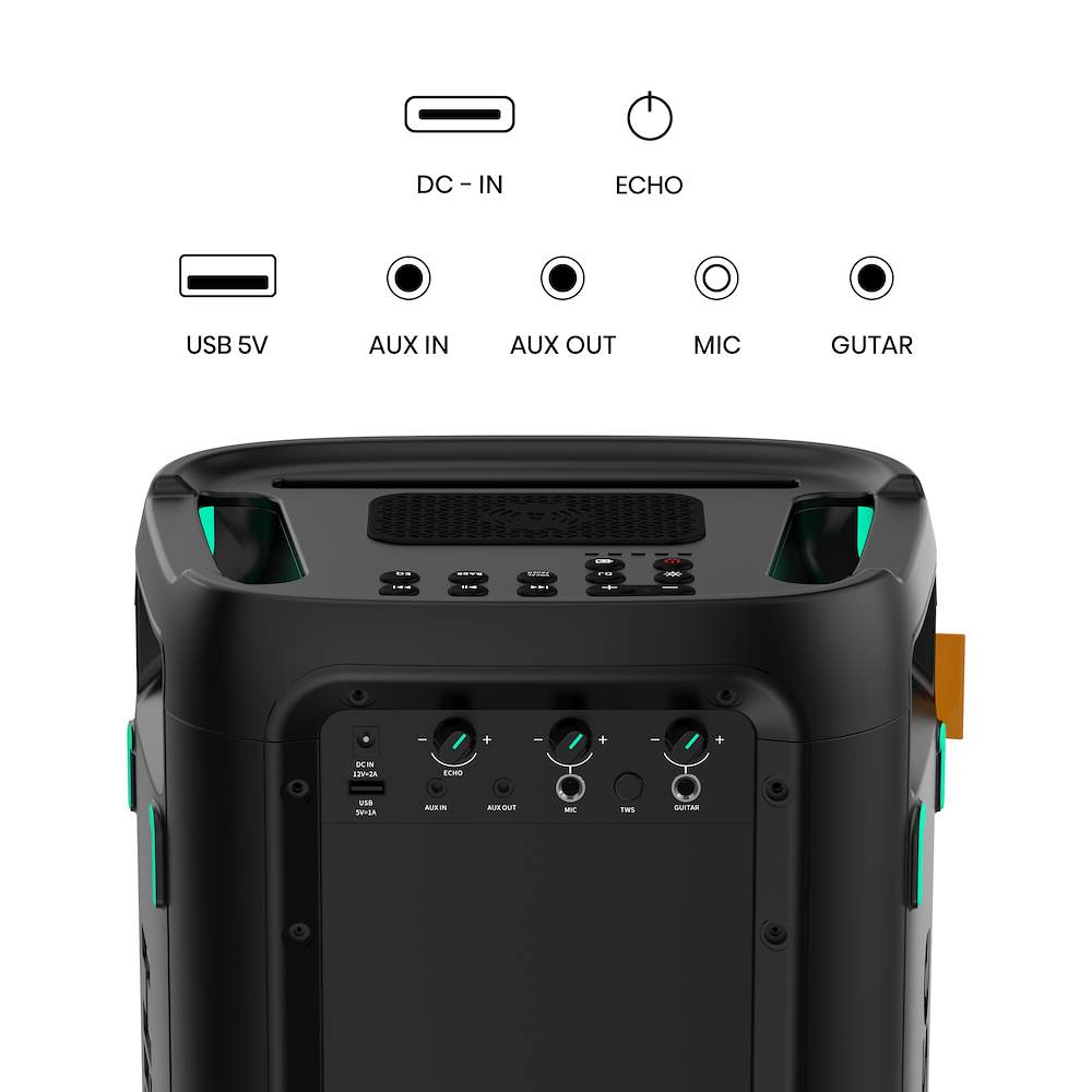 HISENSE PARTY STORM - Bluetooth Lautsprecher 300W