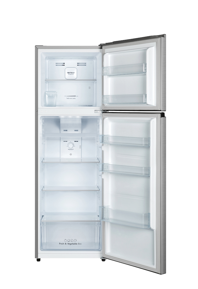 HISENSE RT327N4ACE - Hisense Doppel-Kühlschrank 249L in Edelstahl