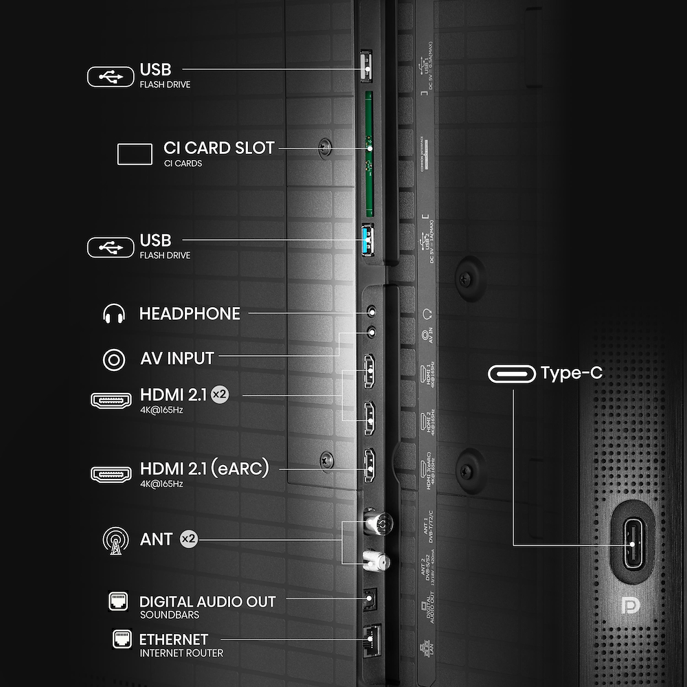 HISENSE 55U8Q - Smart TV Mini-LED 55" 4K