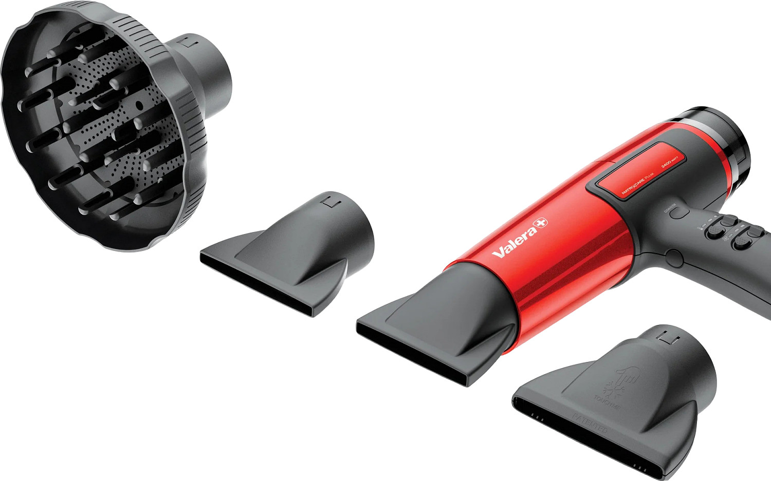 VALERA 55015409 - MatrixCare AI Pulse Metallic Red Haartrockner