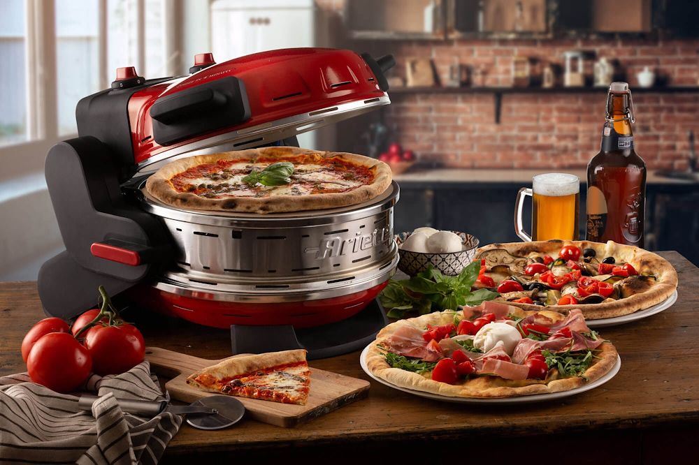 ARIETE 927 - Ariete Doppel-Pizzaofen Pizzeria 927 Rot