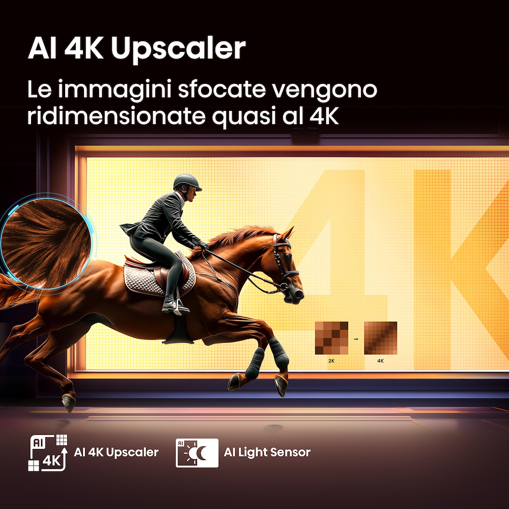 HISENSE 55A69Q - Smart TV 55" 4K