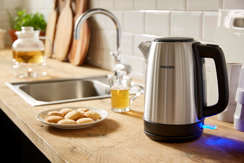 PHILIPS HD9350 - 2200W Edelstahl Wasserkocher