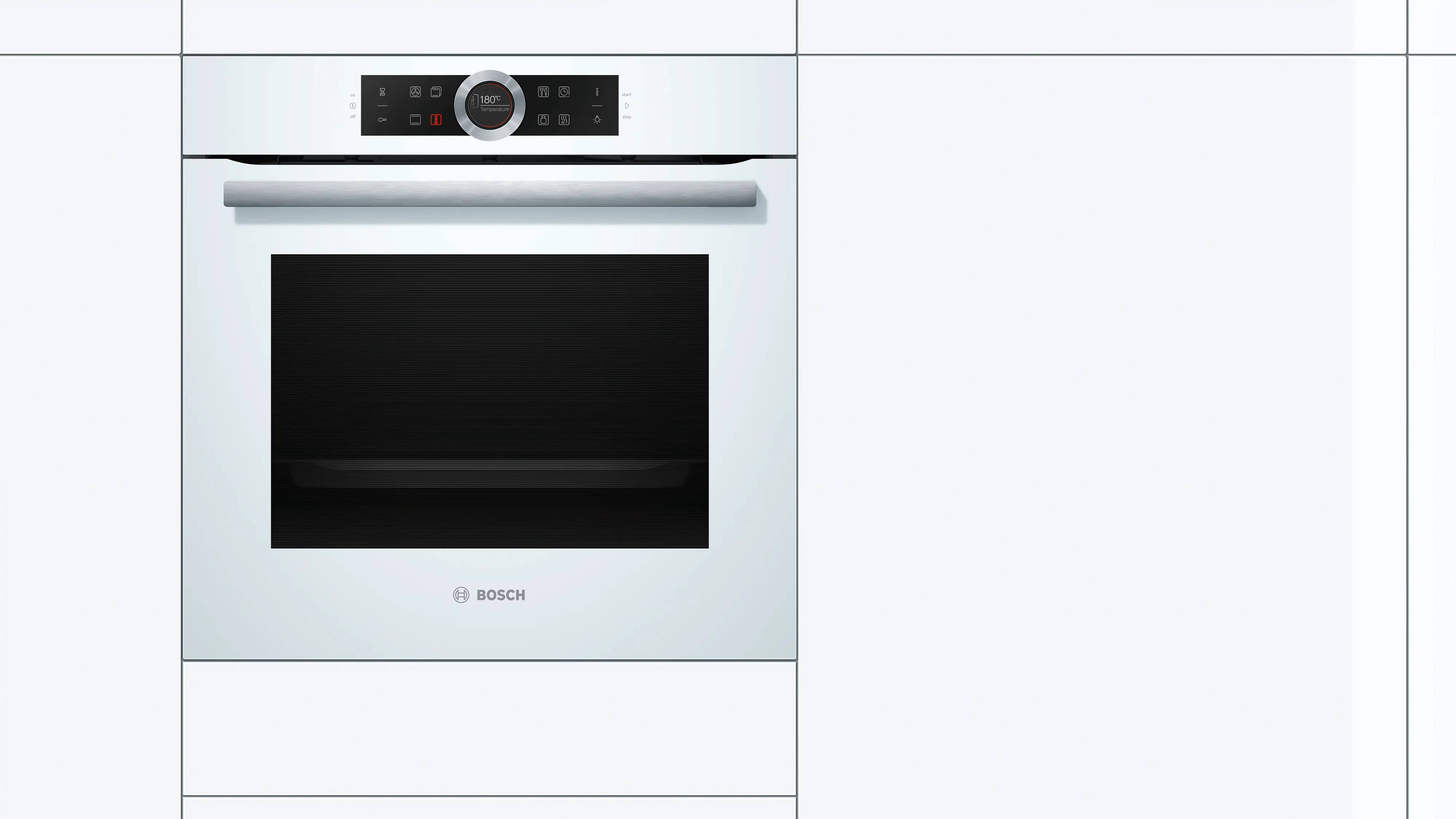 BOSCH HBG635BW1 - Serie 8 Einbau-Backofen weiß