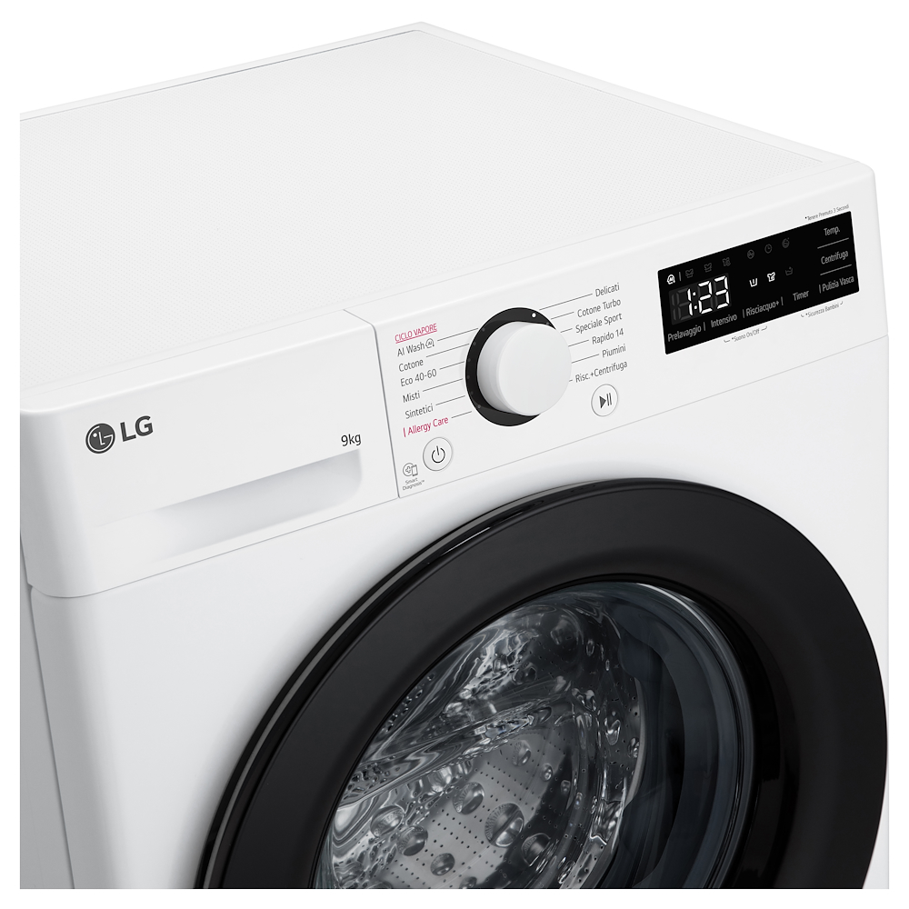 LG F4R3009NSWB - Waschmaschine 9kg AI DD der Klasse A-10%