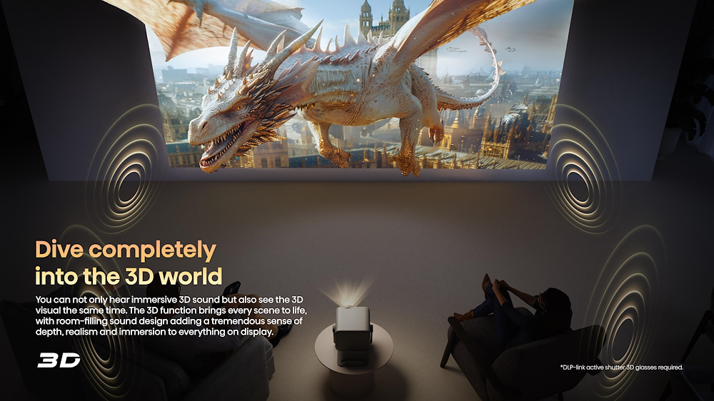 HISENSE M2PRO - Laser Projektor Smart 4K UHD
