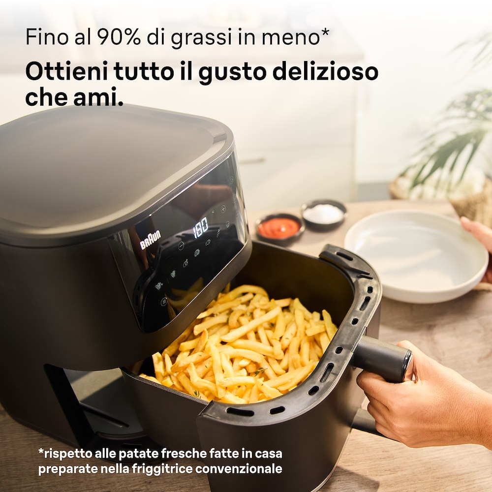 BRAUN HF5034 - Friteuse à air multifry 1700W