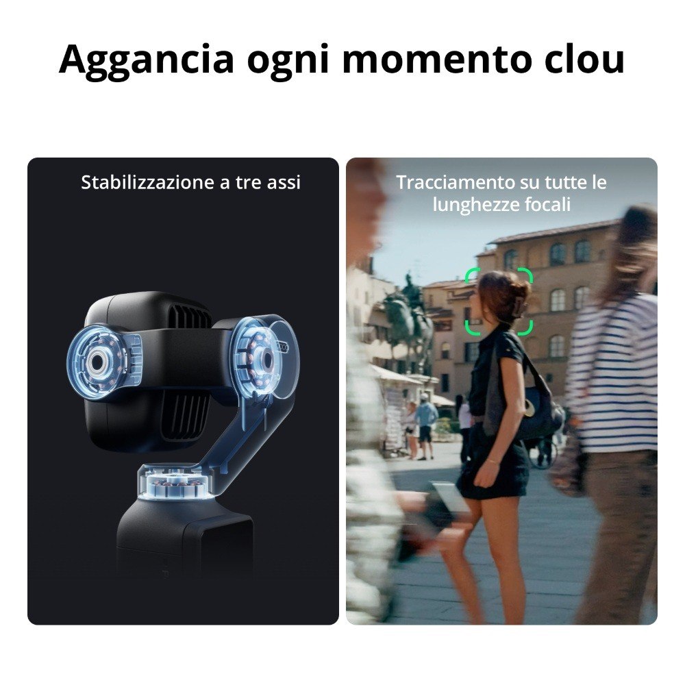 DJI OSMOPOCKET4PVLOGCOMBO - Kompakte 4K Stabilisationskamera