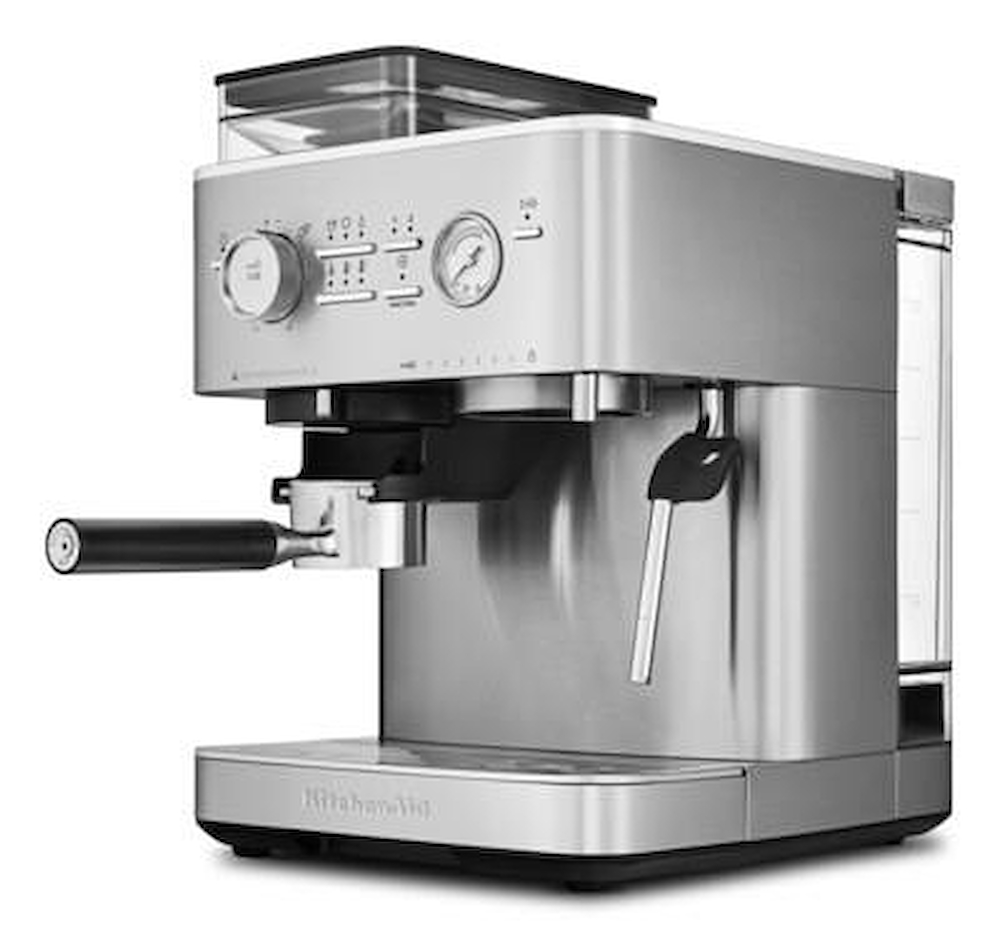 KITCHENAID 5KES6551ESX - Espressomaschine mit Kaffeemühle halbautomatisch