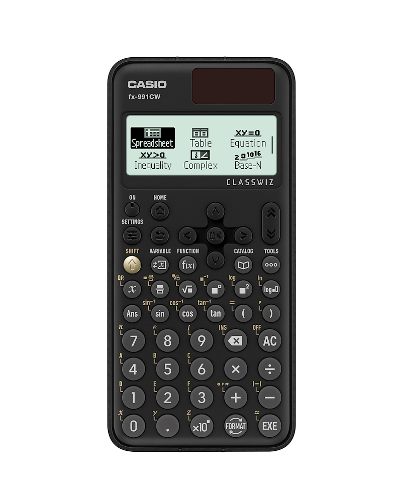CASIO FX991CW - Wissenschaftlicher Taschenrechner 17+10 Ziffern schwarz