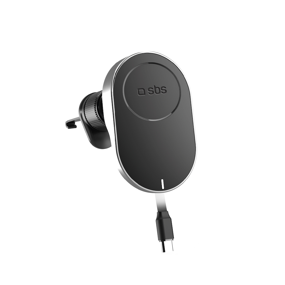 SBS TESUPP15WRETRACABL - Auto Halterung mit kabellosem Ladegerät