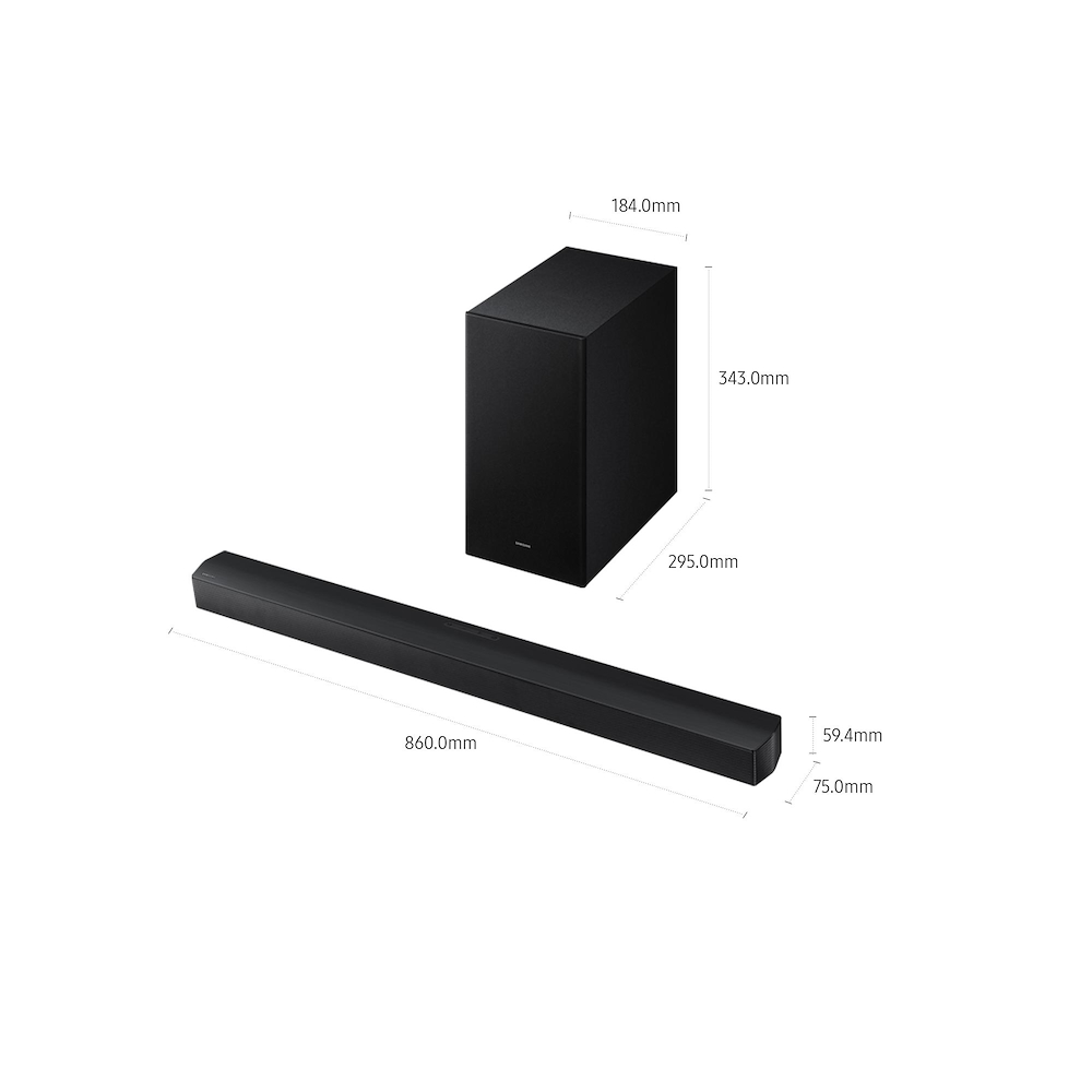 SAMSUNG HWB650F - Soundbar 3.1 Wireless Dolby 5.1