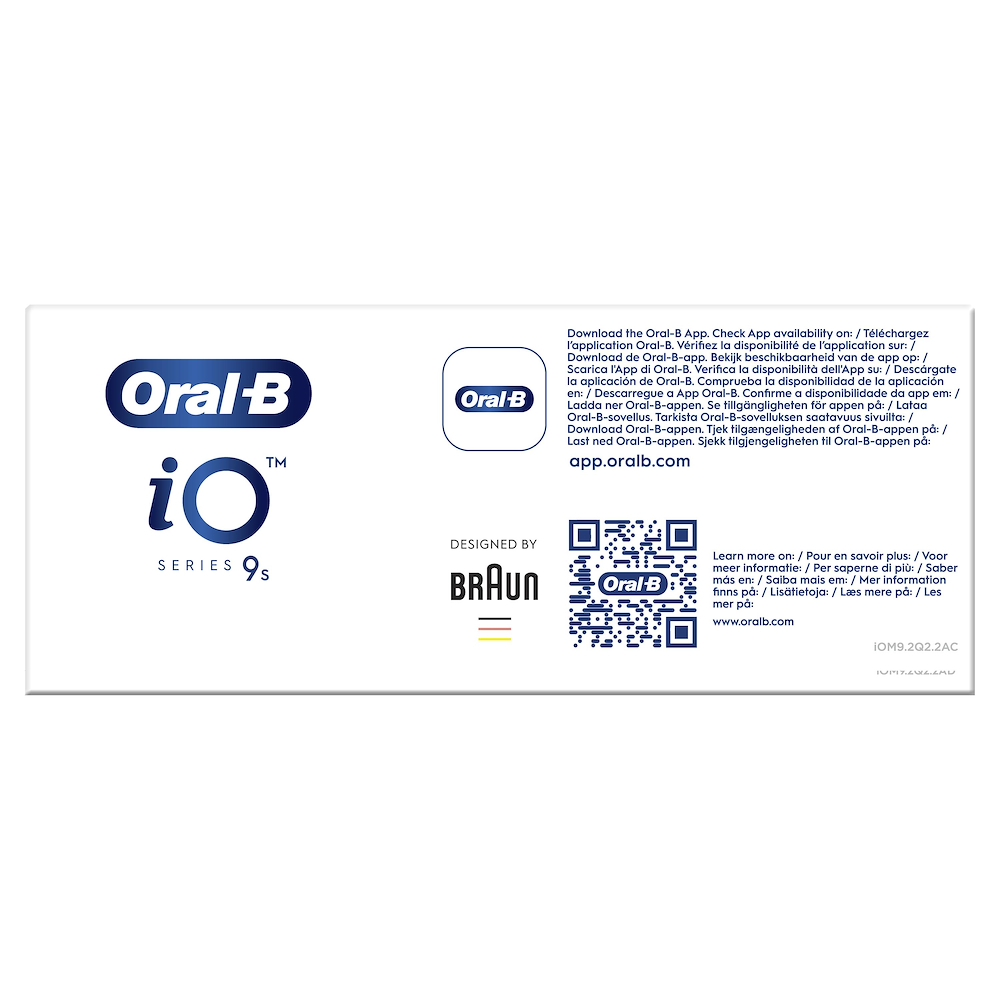ORAL-B IO9SBLACK - Oral-B iO Series 9 Elektrische Zahnbürste Schwarz