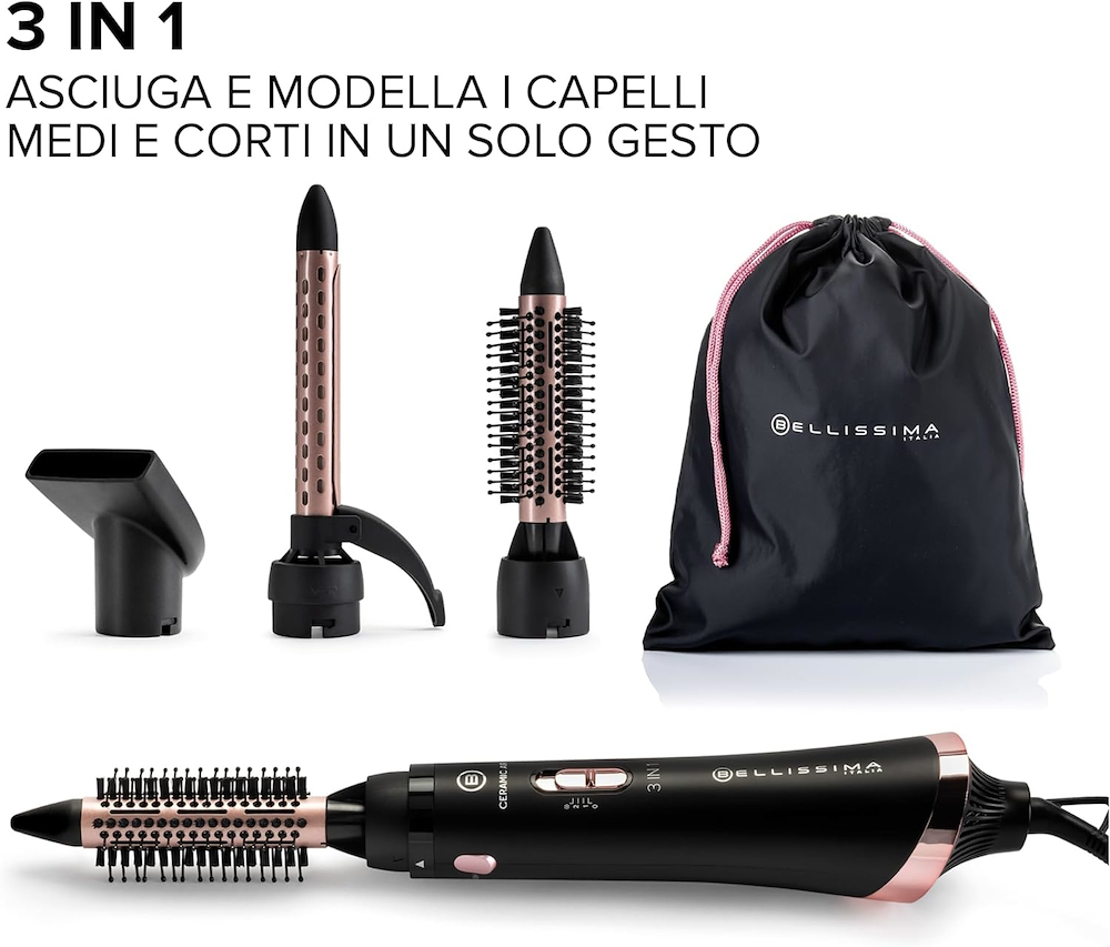 IMETEC 11886 - Hairstyler Bellissima 800W 3in1