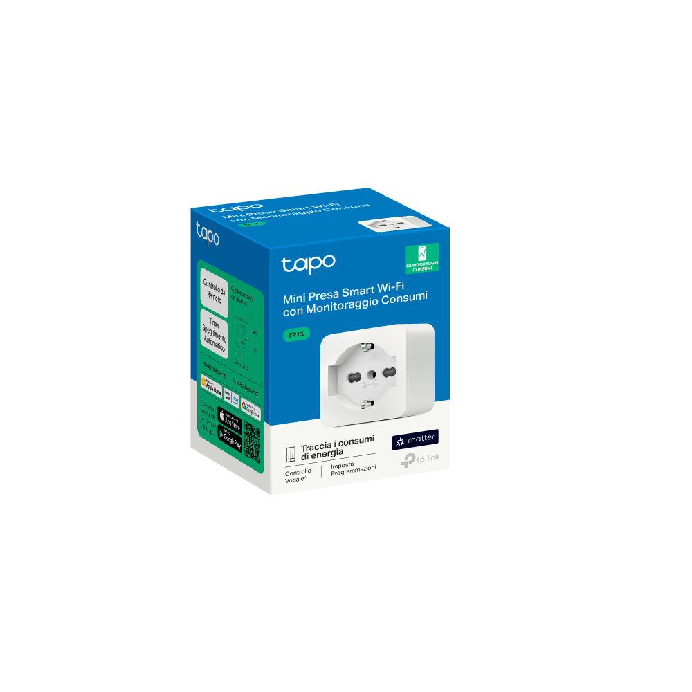 TAPO TP15 - Mini WLAN Steckdose