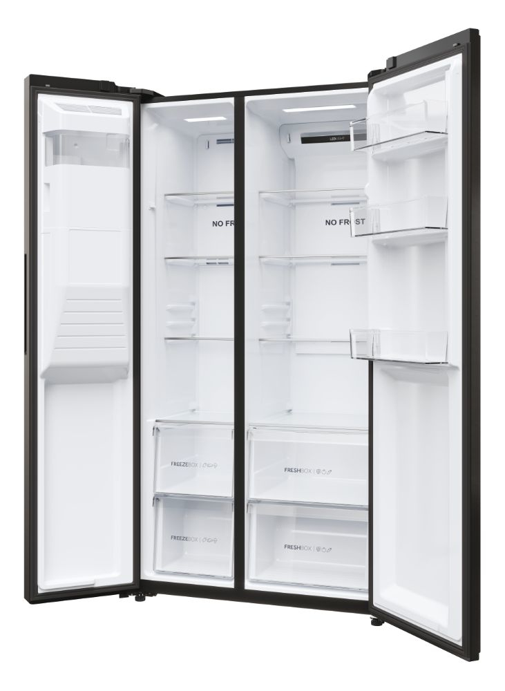 HAIER 34005237 - Side-by-side Kühlschrank 511L Schwarz