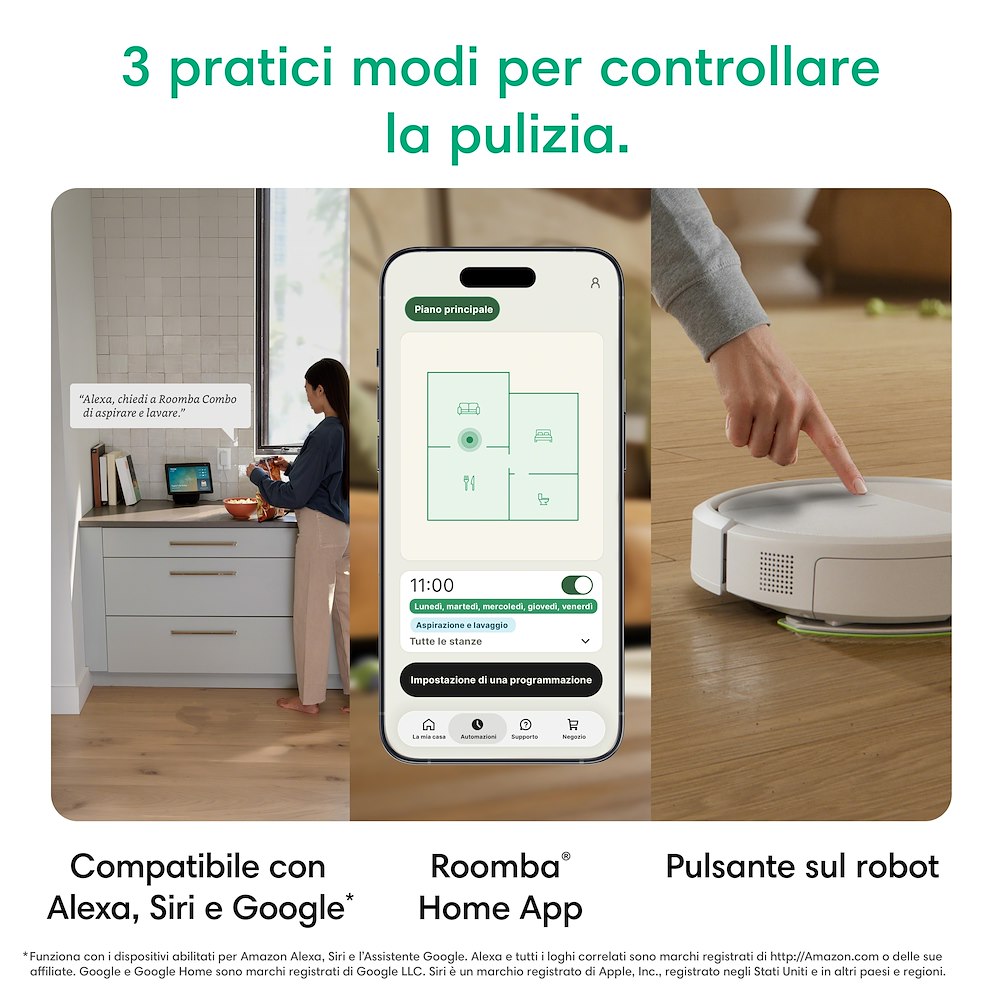 IROBOT ROOMBA 115 - 2in1 Staubsauger und Wischer