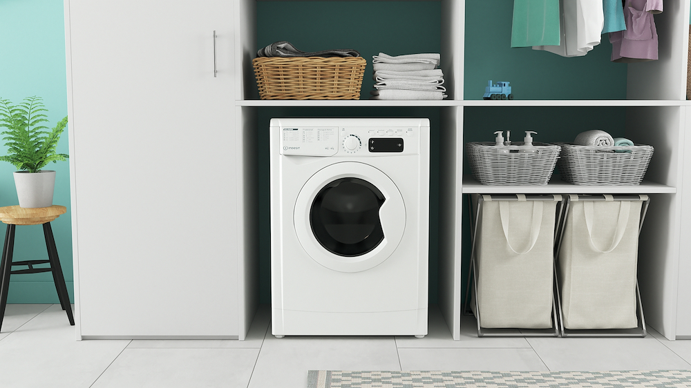 INDESIT EWDE861483WITN - Indesit Wasch-Trockner Frontlader 8 kg