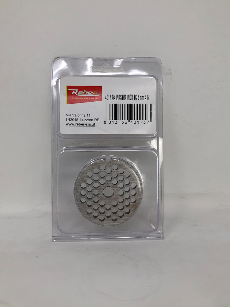 REBER 4017A4 - TC 5 Stahplatte mit 4,5mm Löchern