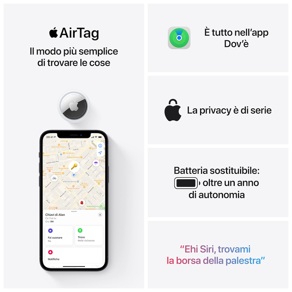 APPLE MX532ZYA - Apple AirTag zur Objektortung