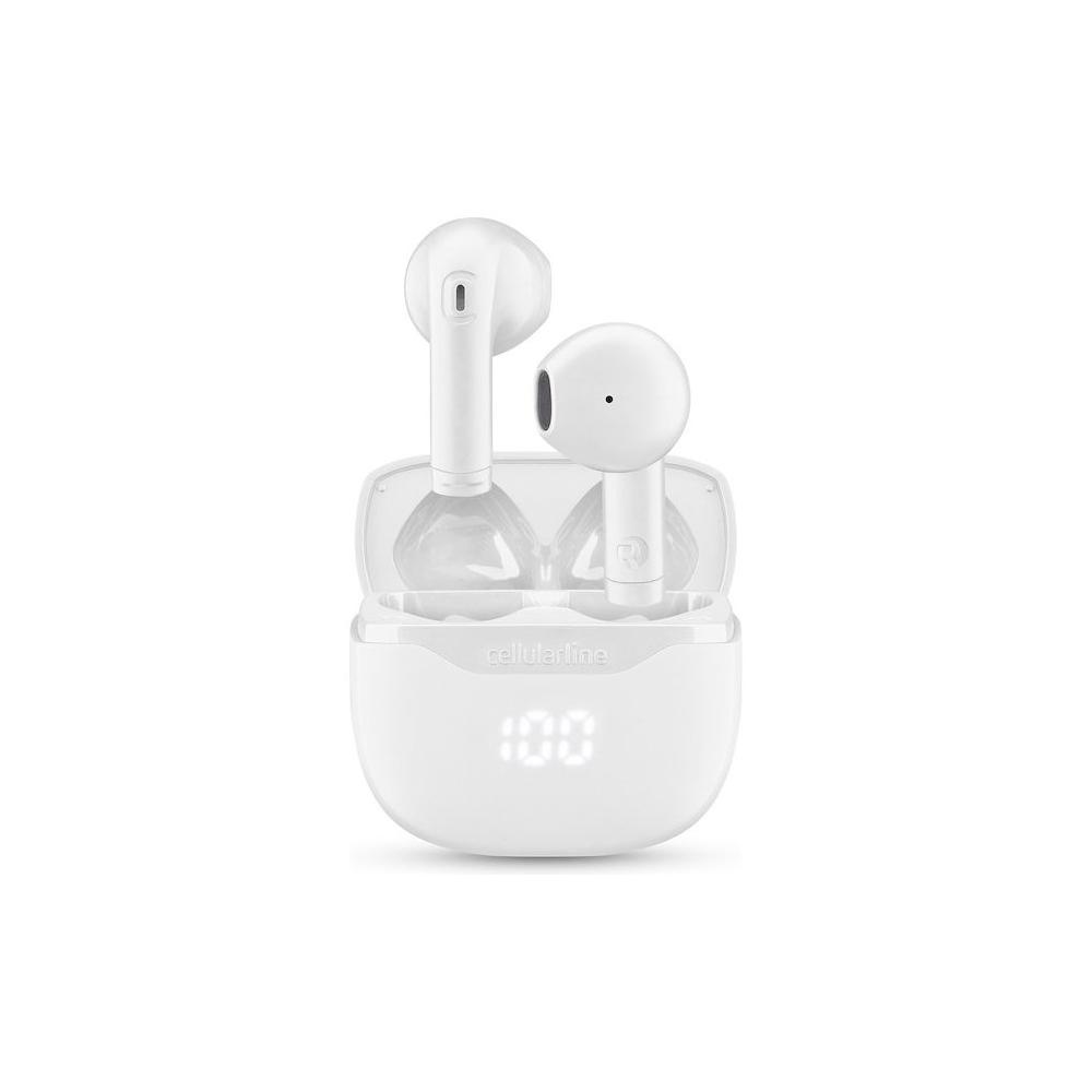 CELLULAR LINE BTCORETWSW - Bluetooth In-Ear Kopfhörer Weiss